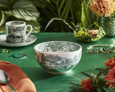 Heritage Green Italian Set of 4 Dip Bowls